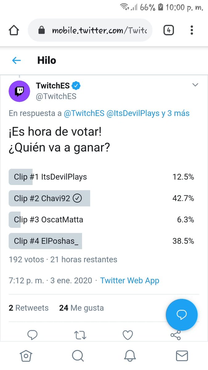 FfChavi's tweet photo. Chicos necesito de su apoyo entren a votar en el siguiente link por el clip #2 chavi92.. Muchas gracias 🤗#TwitchMR  #TwitchES #FreeFire

https://t.co/hXqa9ZPKjY https://t.co/TI9sDABbFl