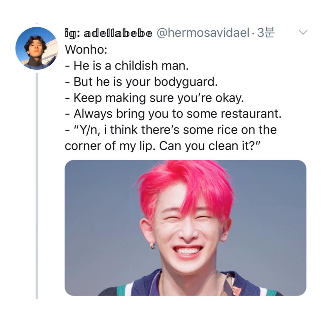 nur_sazniza's tweet photo. Wonho as your bestfriend😍
#OurPathForWonho
#한걸음_더_몬엑_7명에게_다가갈게
@OfficialMonstaX
@STARSHIPent https://t.co/xRaEuLowL1