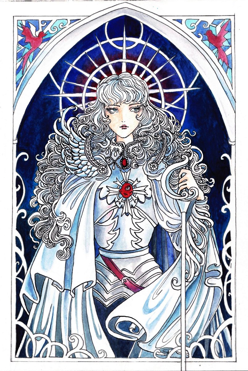 pondsizedocean's tweet photo. wow i hadn't drawn griffith since the last decade😔🕊️
#berserk https://t.co/MHizPzqzyC