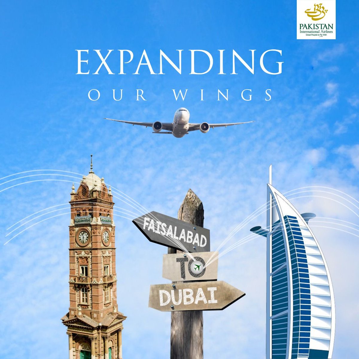 Official_PIA's tweet photo. This winter season, fly from Faisalabad to Dubai! Book your tickets now at https://t.co/xjxYU0deQm #PIA #Faisalabad #Dubai #ExpandingNetwork https://t.co/0VkQx3fyoK