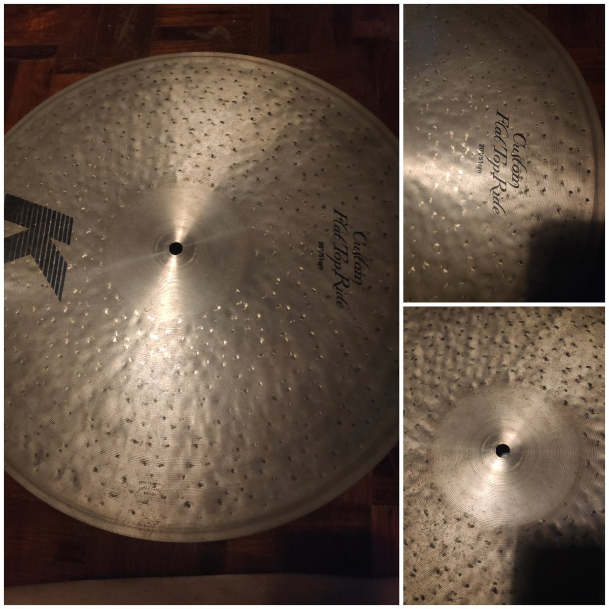 FS : Zildjian Custom Flat Top Ride 20'
Jarang dipake 3.5jt aja. Minat WA 08121033736 #zildjian #jualcymbal #jual <a href="/DrumBagus/">@DrumBagus</a>