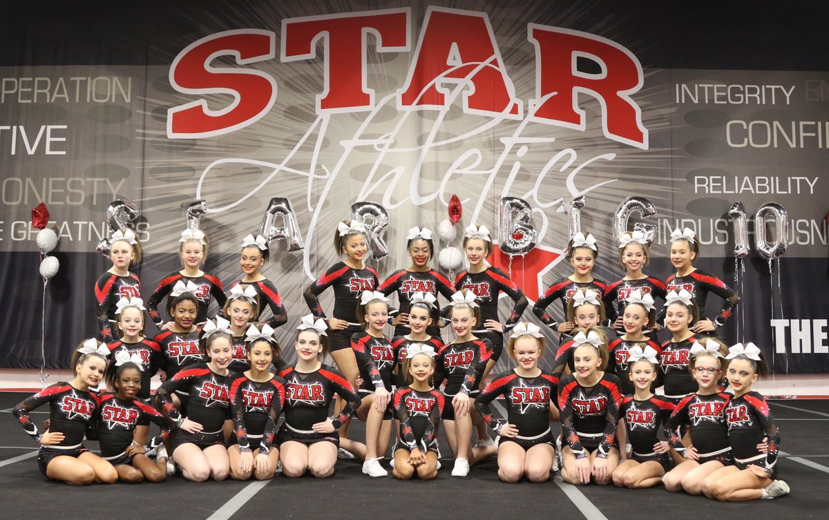 Spirit Cheer is our competitive debut! Let’s have a BIG week leading up to the event! ⭐️🎉❤️ #starBIG10