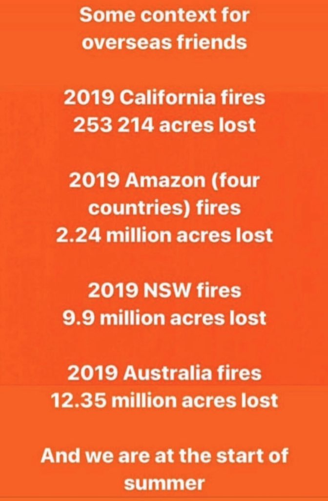 _geemorrison's tweet photo. International donations: https://t.co/XORBCJ9dYk PLEASE SHARE WITH CELEBRITIES AND PUBLIC FIGURES! #AustraliaBurning #AustraliaBushfires https://t.co/jGfzJMz5UM