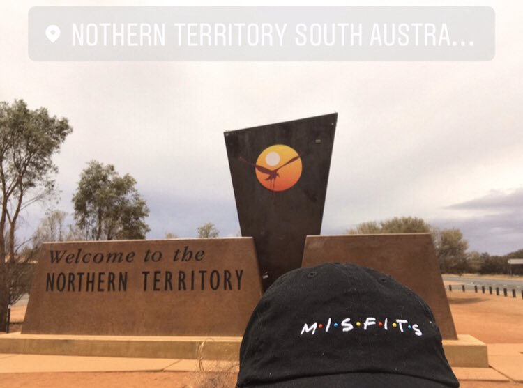 harpy01109's tweet photo. Doing my part sponsoring @Misfits whilst I travel around Australia ! #misfit #swaggersoul #fitz #tobyonthetele https://t.co/5LElVjb4aC