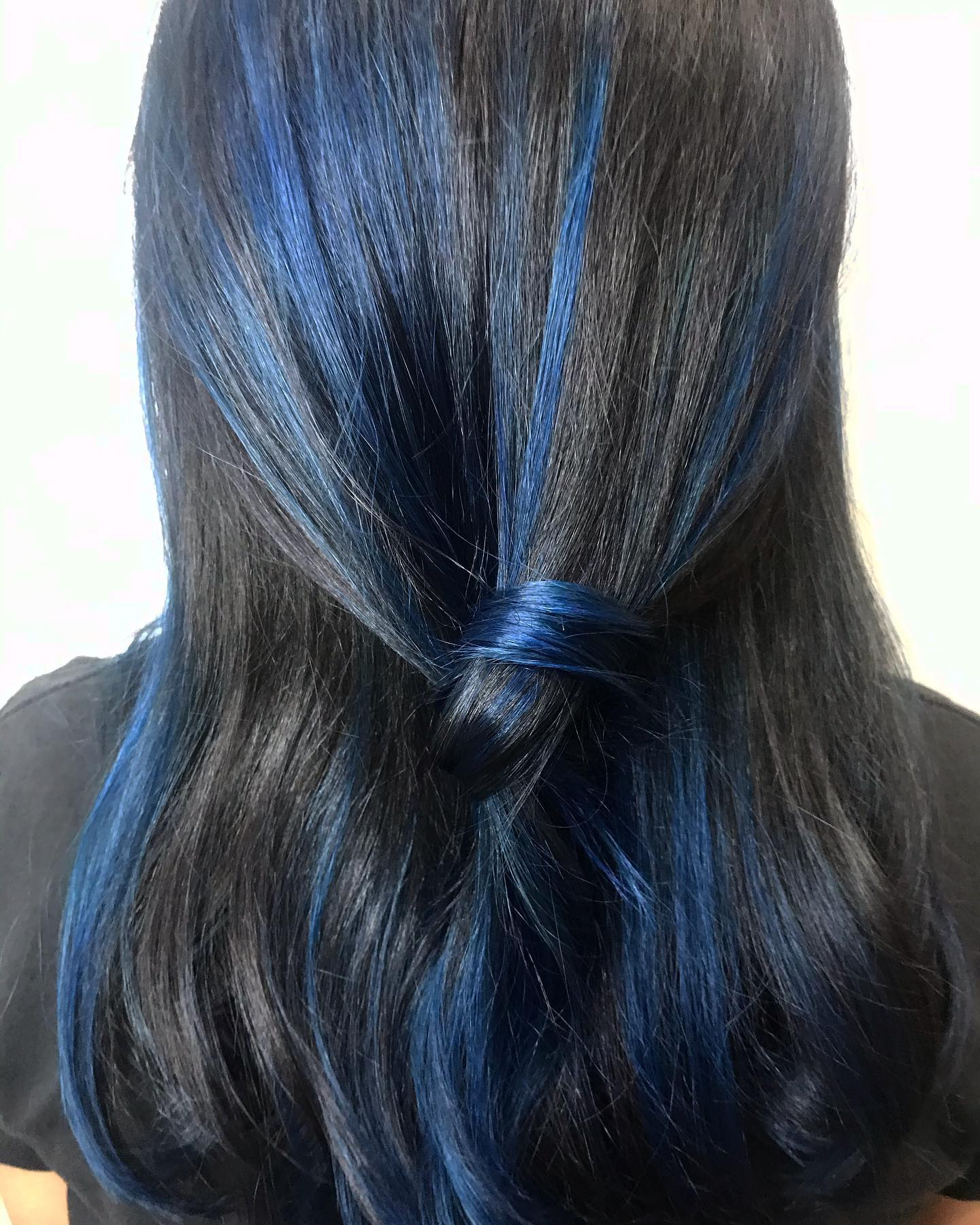 raven blue hair color