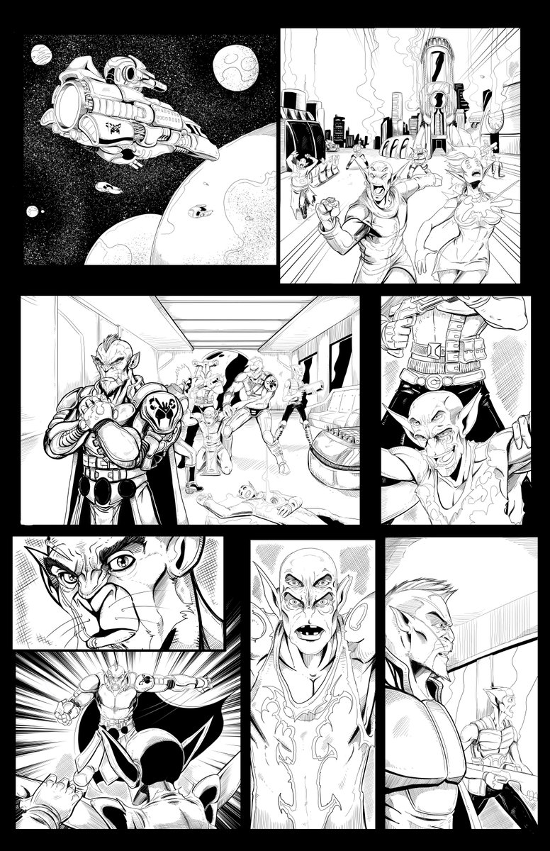 Simon_Pothier's tweet photo. Finishing the last page of the 4 page NAT the MERC intro, tonight for CG JUMPSTART ;) #CG #ComicsGate #Comics #CGJUMPSTART #TheARTofSIM #NATtheMERC #TalesFromTheNatverse #CG2020 https://t.co/VF95SveSa1