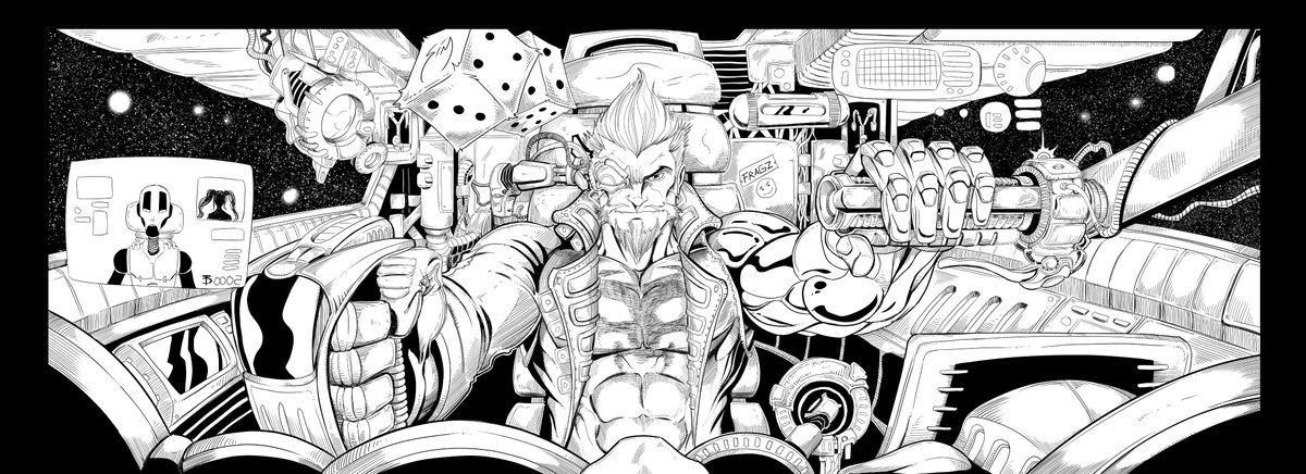 Simon_Pothier's tweet photo. Finishing the last page of the 4 page NAT the MERC intro, tonight for CG JUMPSTART ;) #CG #ComicsGate #Comics #CGJUMPSTART #TheARTofSIM #NATtheMERC #TalesFromTheNatverse #CG2020 https://t.co/VF95SveSa1