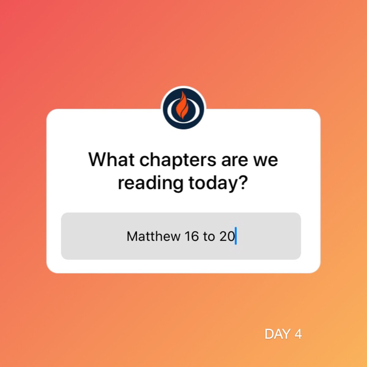 lighthousengr's tweet photo. Do you want free food? Have you feed your spirit man today?
#5chaptersaday
#biblereadingchallenge
#LightHouseNgr https://t.co/OD6v2qtYbc