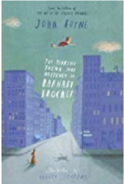 Tammy_Oja's tweet photo. My 3rd read of 2020 was by John Boyne. “The Terrible Thing That Happened to Barnaby Brocket”
Is an exciting MG read full of colorful characters, big adventure, heartfelt life lessons, and a boy who defies gravity. #2020read 3/100 https://t.co/iTLLULfddR