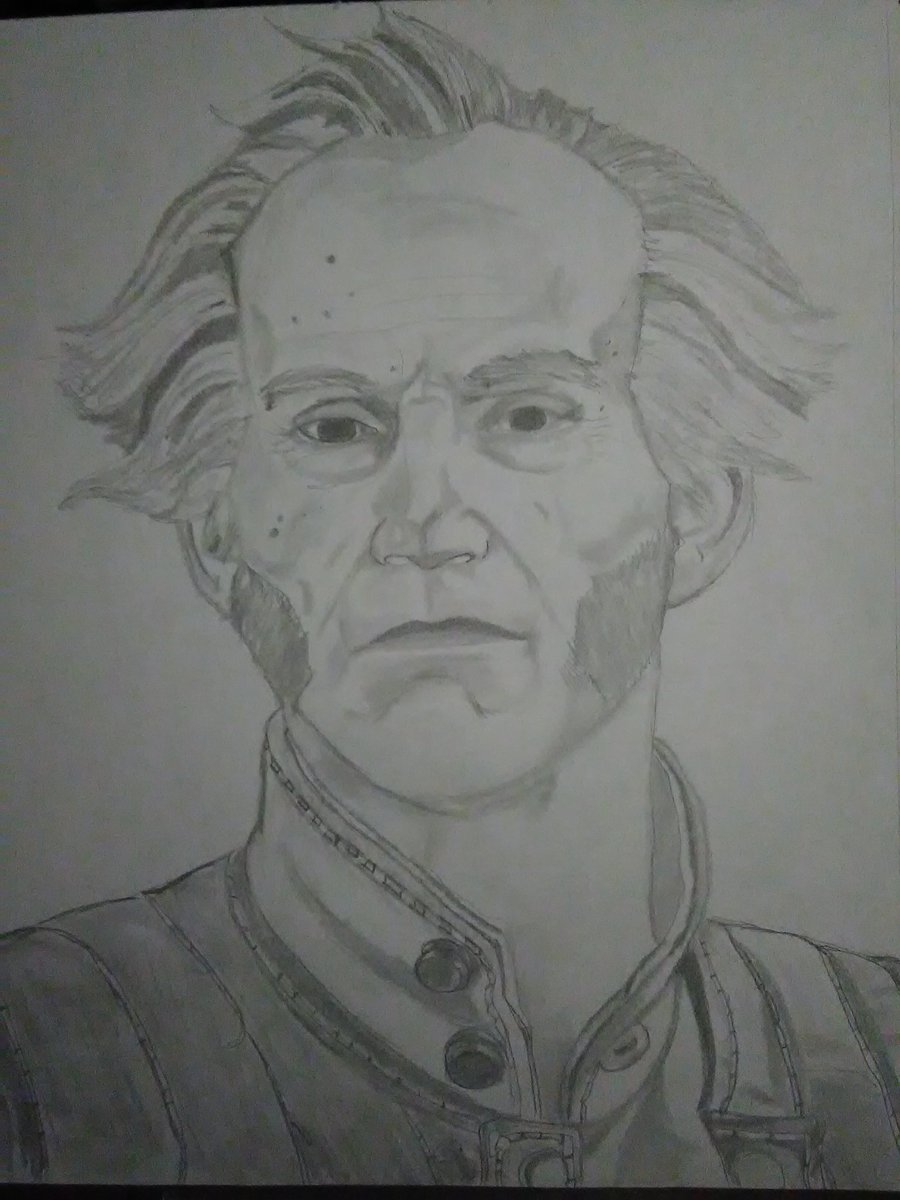 || Evening all. I'm sorry if I've been quite or slow. I have been drawing all day, so here's a sample, mind you I still have to ink and color, but here's a bit of Regis to brighten your day #TheWicther #TheWitcher3 #TheWitcherRP #Art