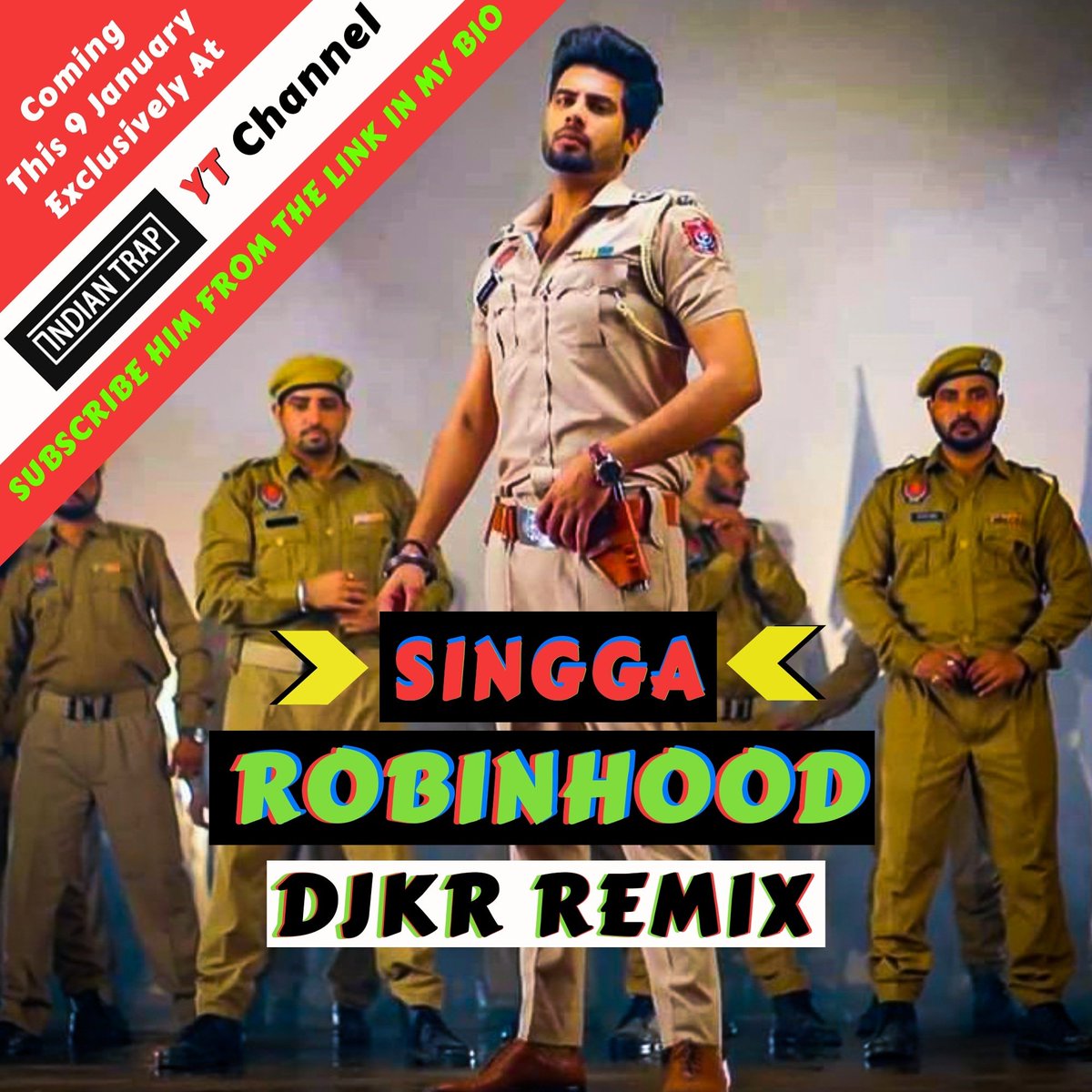 DJKRBassBooster's tweet photo. Hello Good People,
My New Remix Is Coming On This 9 January  At The "Indian Trap" YouTube Channel.

Follow This Link To The Channel
https://t.co/vM878PLgIW

#singga #robinhood #singgaremix #punjabiremix #trap #trapmusic #punjabitrap #punjabimusic #geetmp3 #edmtrap https://t.co/Fyl5FecKWD