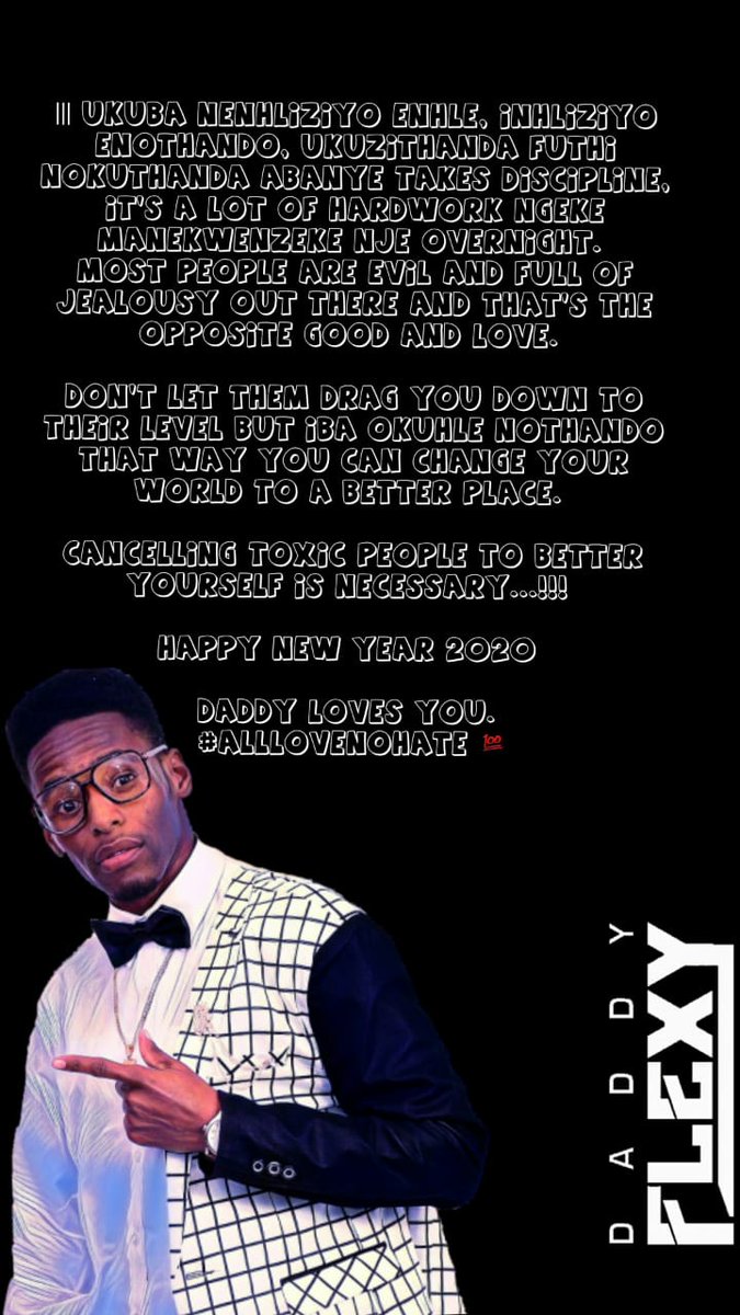Daddy_Flexy's tweet photo. ||| HAPPY NEW YEAR 2020. KEEP IT 💯#ROCKWITHME https://t.co/OEQaOBJmsZ