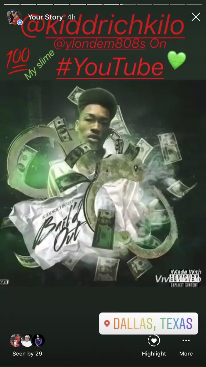 KiddRichKilo's tweet photo. Bail’d Out🔥🔥🔥  💚💚💚 https://t.co/0dwSSX0HyA