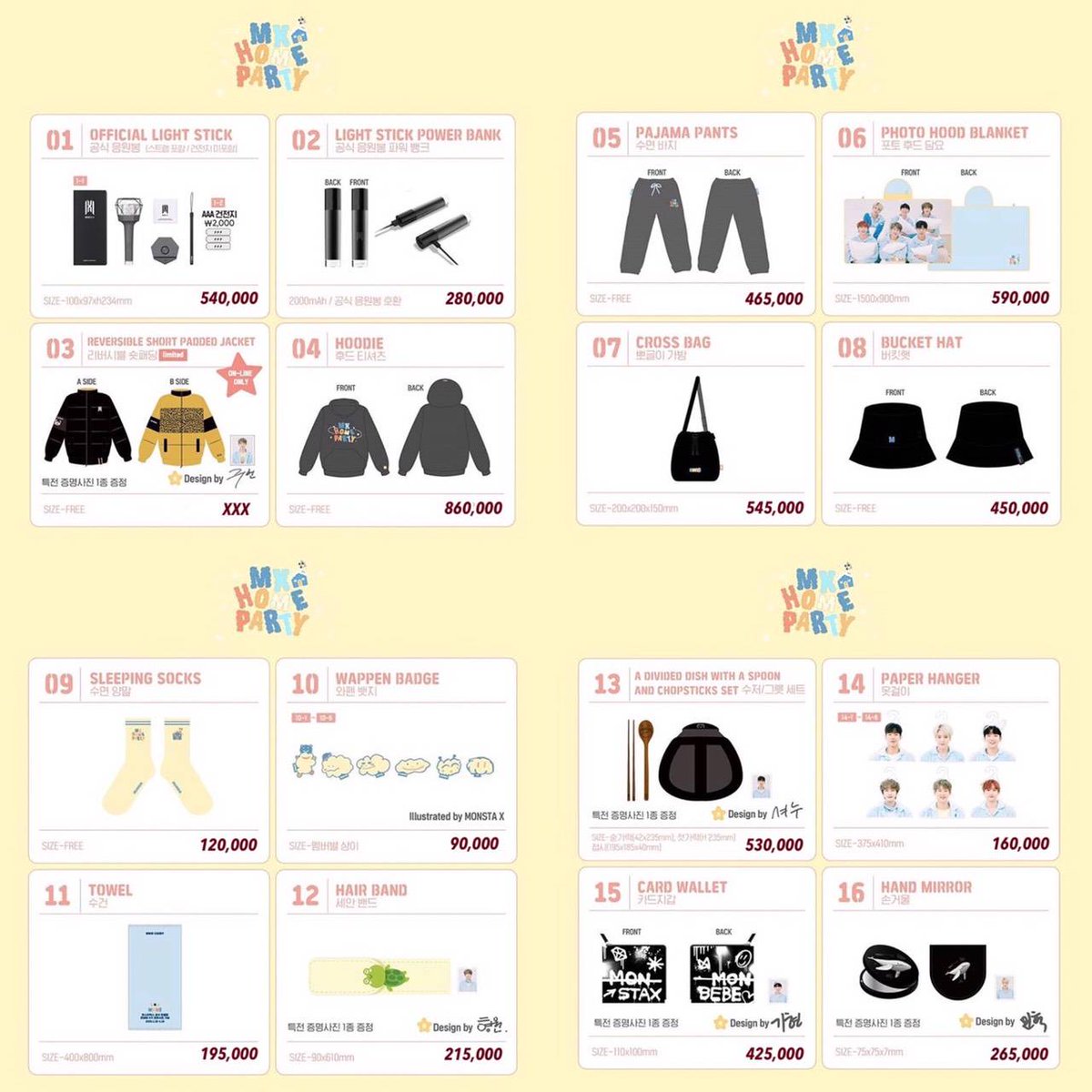 peachyrose__'s tweet photo. INA/INTERNATIONAL GO MONSTA X
"HOME PARTY" FANCON GOODS

*PLEASE CHECK THE PICT BELOW FOR THE RULES AND PRICE(FOR INTERNATIONAL BUYERS SEND DM)

THANK YOU 💕

#monstaxgoods #monstaxfancon #monstaxhomeparty #inago https://t.co/0ReJNO6Jdh