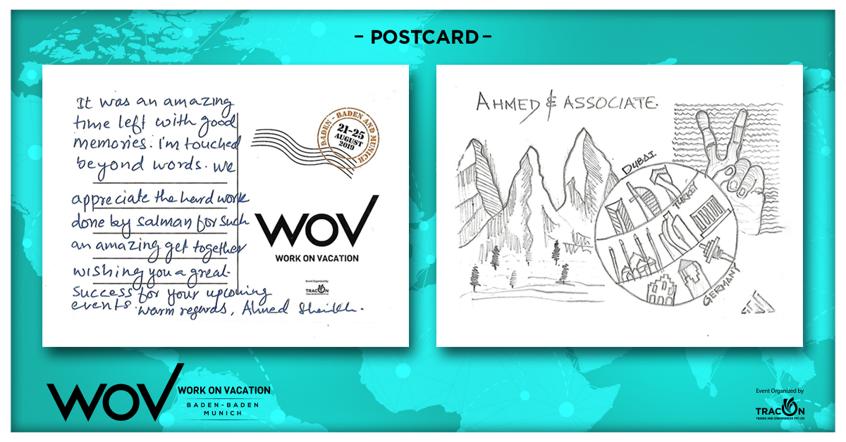 TheWovSeries's tweet photo. Amazing feedback and a throwback sketch by stalwart Ar. Ahmed Shaikh.  #Wov #Dubai #Istanbul #Germany #throwback #workonvacation #architecture #postcard https://t.co/9MSXaiQ5Mc