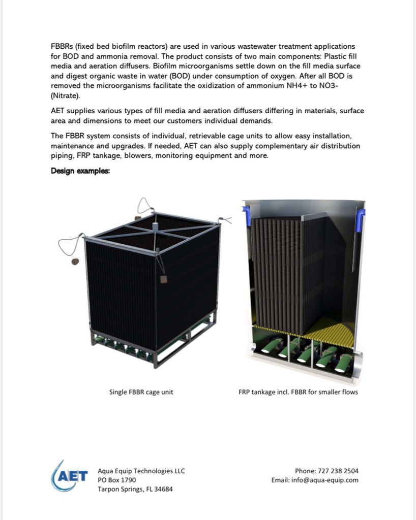 <a href="/ClearWaterInc/">ClearWater Inc.</a> is excited to announce that we now represent Aqua Equip Technologies LLC!! We are happy to represent them for municipal and industrial applications in VA, NC and SC. See the below for the products that they manufacture! We are excited to represent them!