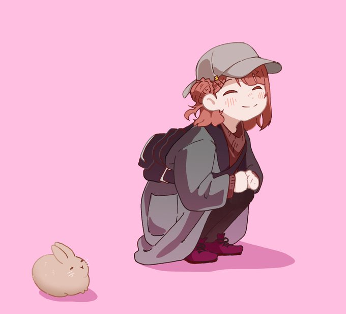 うさぎさんの真似っこ～ 
歩夢ver で描いて見ました?? https://t.co/cSEyKvxQPu 