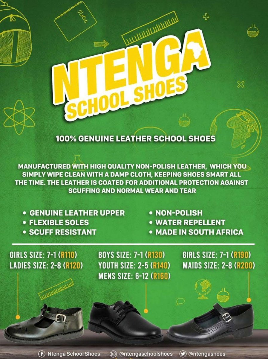 non leather school shoes
