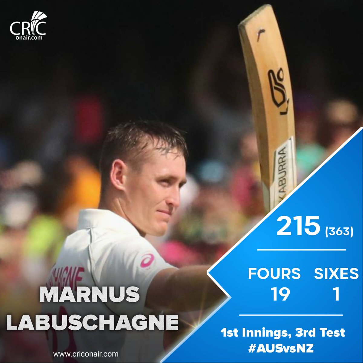 criconair's tweet photo. Marnus Labuschagne 🇦🇺 marked off 200 streak against New Zealand in 3rd Test.
#australia #AUSvsNZ #marnus #labuschagne #cricket #criconair https://t.co/X72aWAumTc