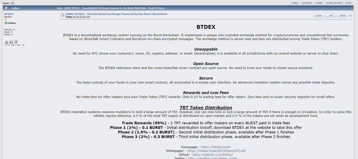 BurstCoin description