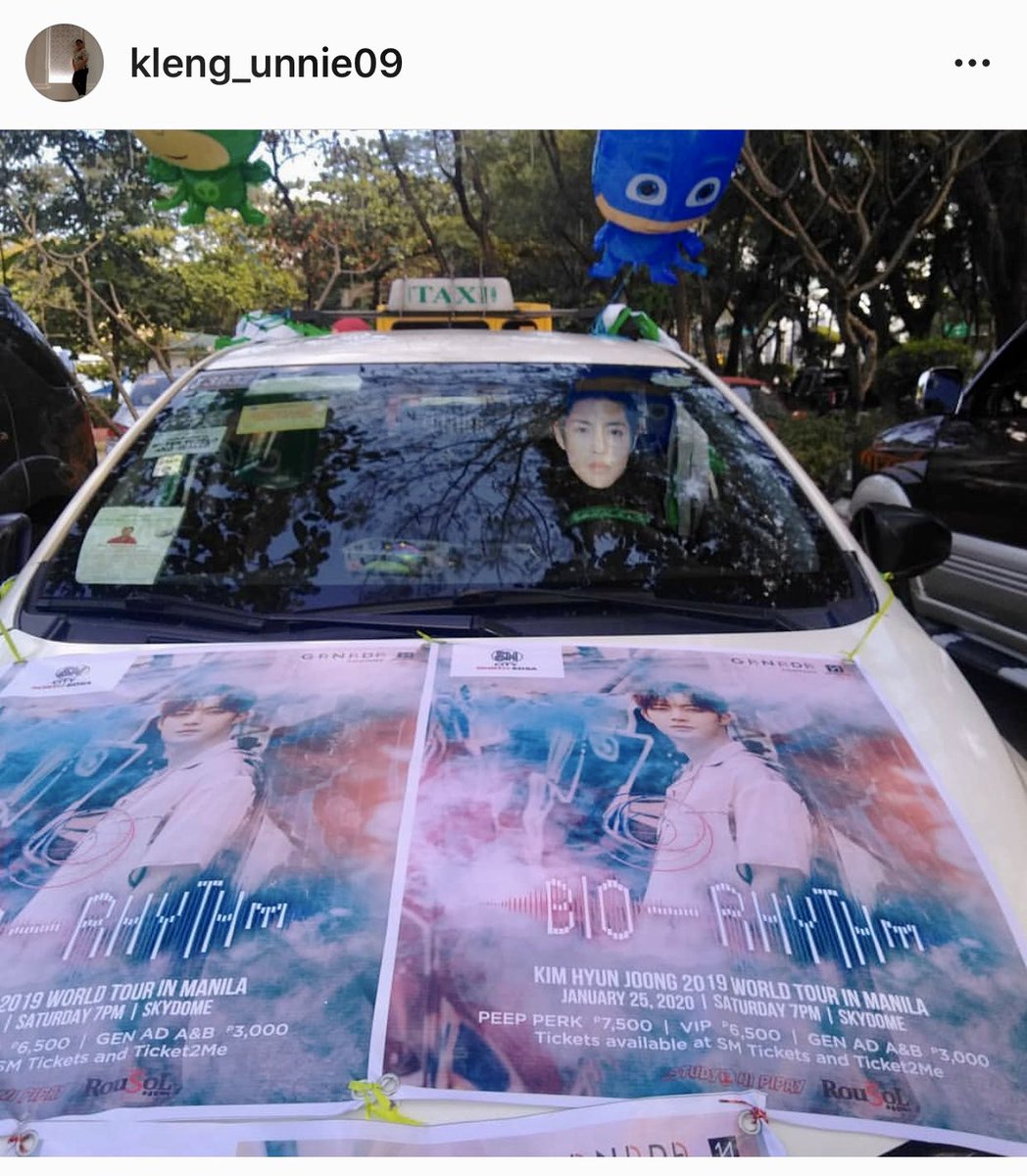 almingtx's tweet photo. Credit to @kleng_unnie09  
Motorcade activity in lieu of  #KimHyunJoong's #BioRhythmInMNL on 1/25/20, 7PM @smnorthedsa  Skydome! For tickets, you may contact @Istudyonipipay_  @HeneciaPh  @Ticket2MeNet  @smtickets  @kleng_unnie09  @nadzyvy 
💪🏼💪🏼Fighting Henecian Sisters💪🏼💪🏼 https://t.co/vaiAtps0gY