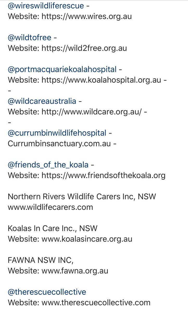 lorena_becerra's tweet image. Aquí una lista de las organizaciones que están ayudando a las víctimas de los incendios en Australia, para quienes quieran apoyar. Cualquier monto significa mucho #AustraliaBurns 🐨🦘
