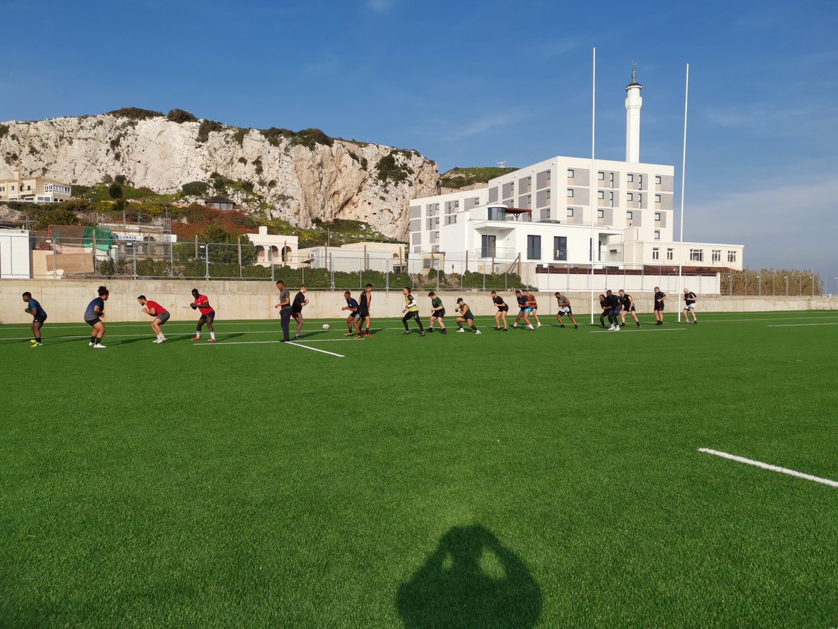 All set for the the game today.  Gibraltar U23 vs Jamaica U23