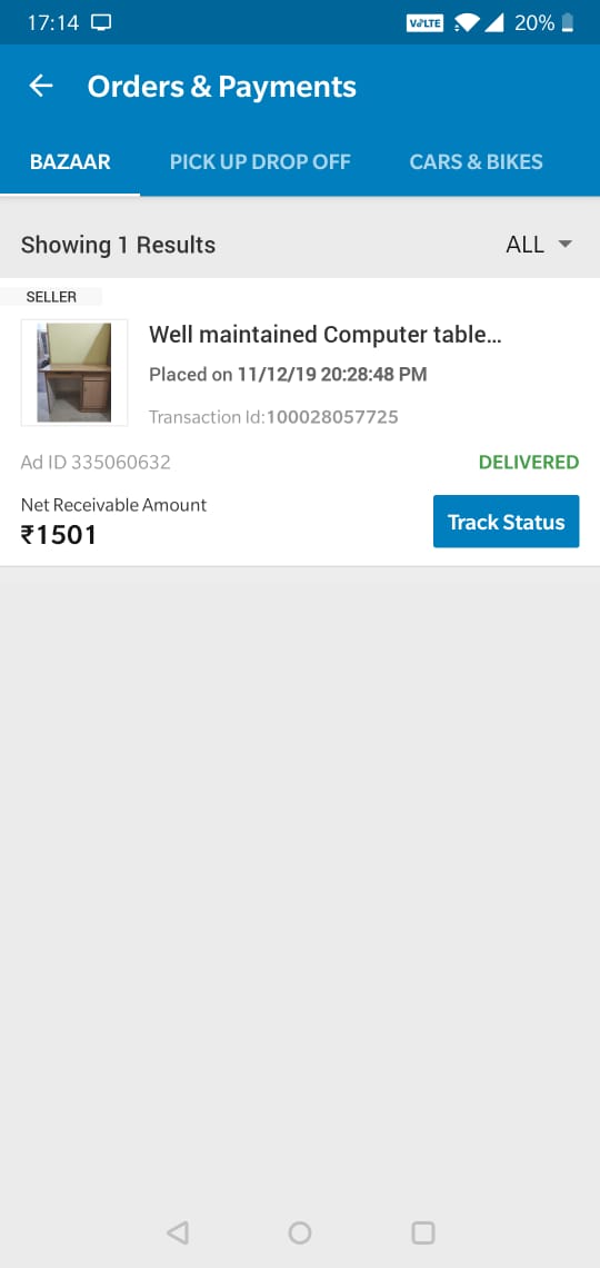 itsshivahere's tweet photo. WARNING never use @Quikr, they are a bunch of frauds! Picked up my product and never got paid for it! Wtf?  #quikrsucks #quikrfraud. It has been a month and we are following up on the same. AD ID: 335060632. Where is my money? @HkBeena https://t.co/MiNOCwe1us