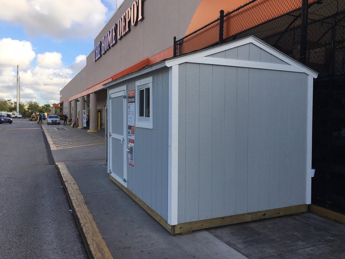 roybmiami's tweet photo. ➤ Looking for a new shed? Storage? Come on down to #HomeDepot #HD202 #HIALEAH #MIAMI #EveryDayFinancing #SAVINGS
#TUFFSHED #DELIVERED #PERMITS #INSTALLED #SHEDS #SOUTHFLORIDA #MIAMI #BROWARD #FLORIDAKEYS #RANCHSTYLE #STORAGE #MORNING #BEACH #SUN #AWESOME #THEBEST #Homestead 🇺🇸 https://t.co/AeivGIuYi5