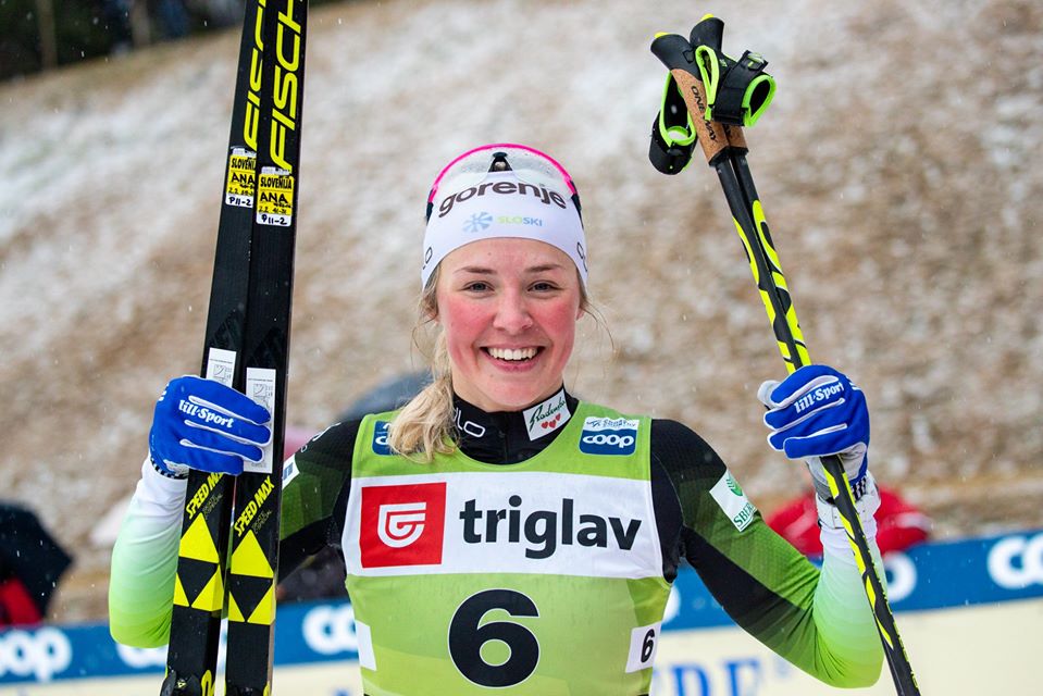 vitasportivait's tweet photo. 🎿 #TourdeSki | #ValDiFiemme 🇮🇹
Anamarija #Lampic 🇸🇮 vince la sprint!
La slovena bissa il successo di Lenzerheide superando Astrid #Jacobsen 🇳🇴 e Jessica #Diggins 🇺🇸.
Ottimo quinto posto per Lucia #Scardoni 🇮🇹. https://t.co/2k7P3Lclvf