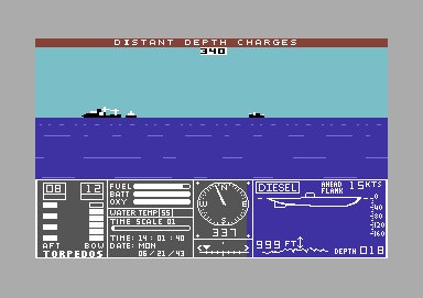 oldyzach's tweet photo. Retro Saturday: UP PERISCOPE! 😎😎😎
#retrogaming #retrogamers #retrogames #GamersUnite #Commodore #C64 #memories #MyFavGamesEver #UpPeriscope #Actionsoft #submarine #simulator https://t.co/KvssXpdTcd