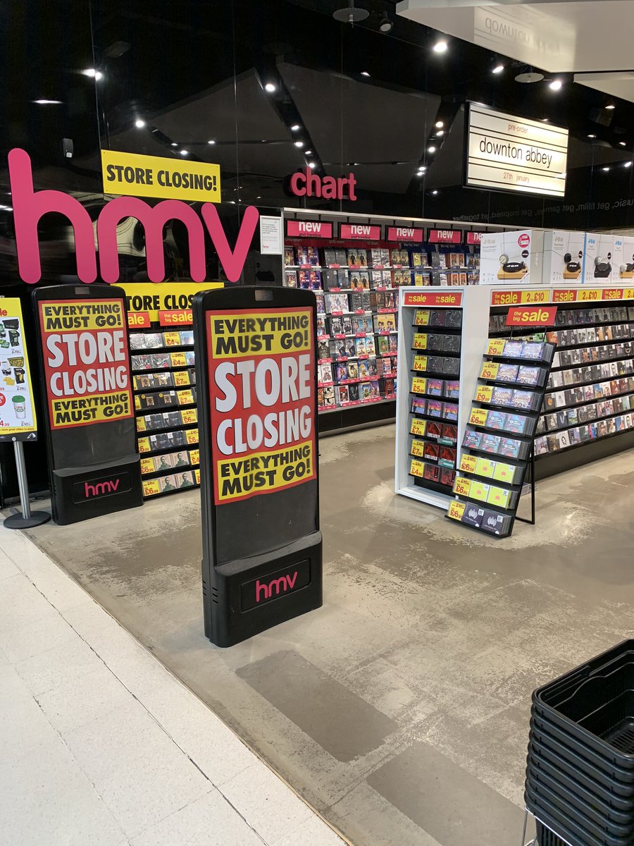 garryfarr's tweet photo. Here we go again #hmv #Merryhill #hmvclosing #disappointed https://t.co/2viIHoZrqG