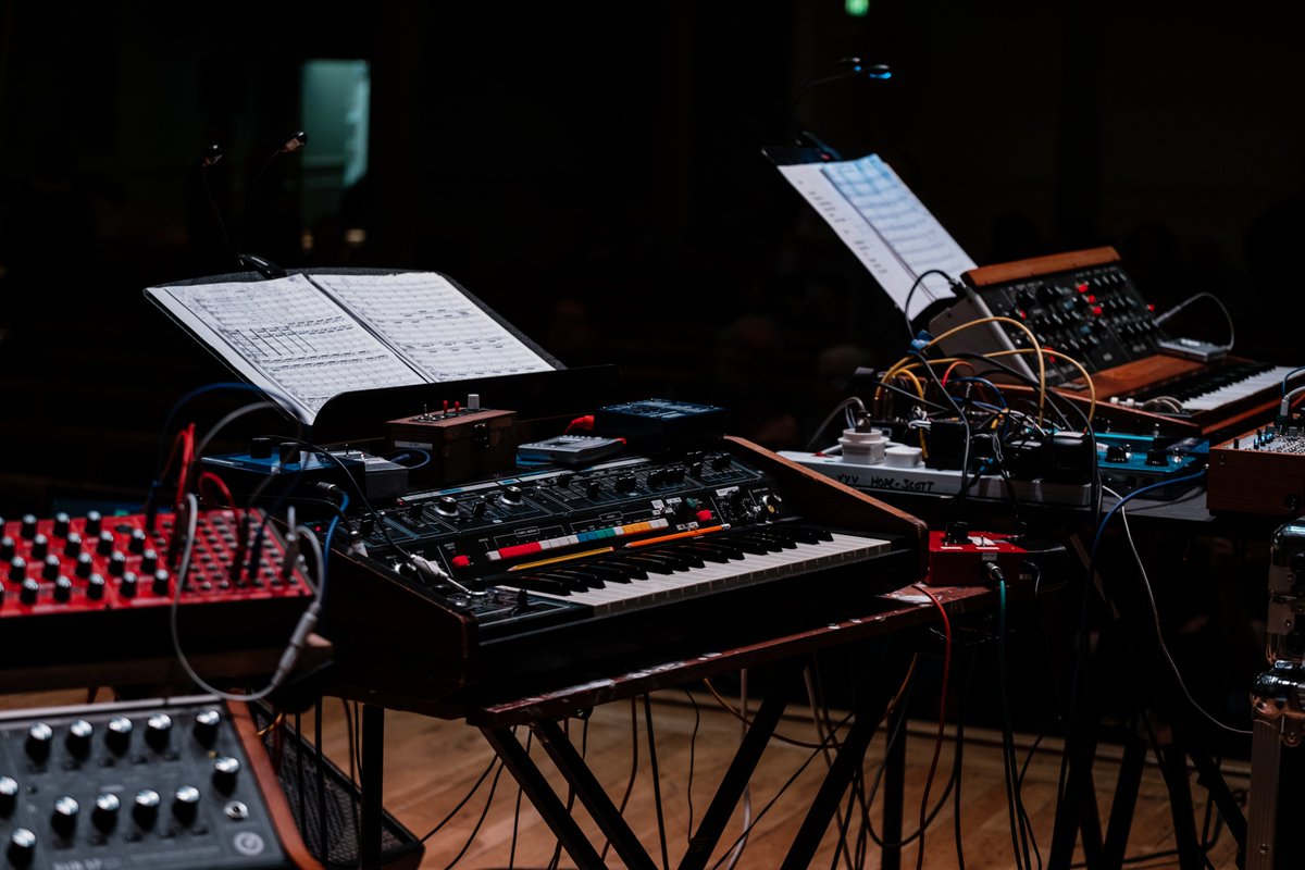WillGregoryMoog's tweet photo. Pt.2: Some archive pictures of our synths from the past decade ⏪🎹

#willgregorymoogensemble #rewind #analoguesynths #oldsynths https://t.co/Tde7WpUvJ8