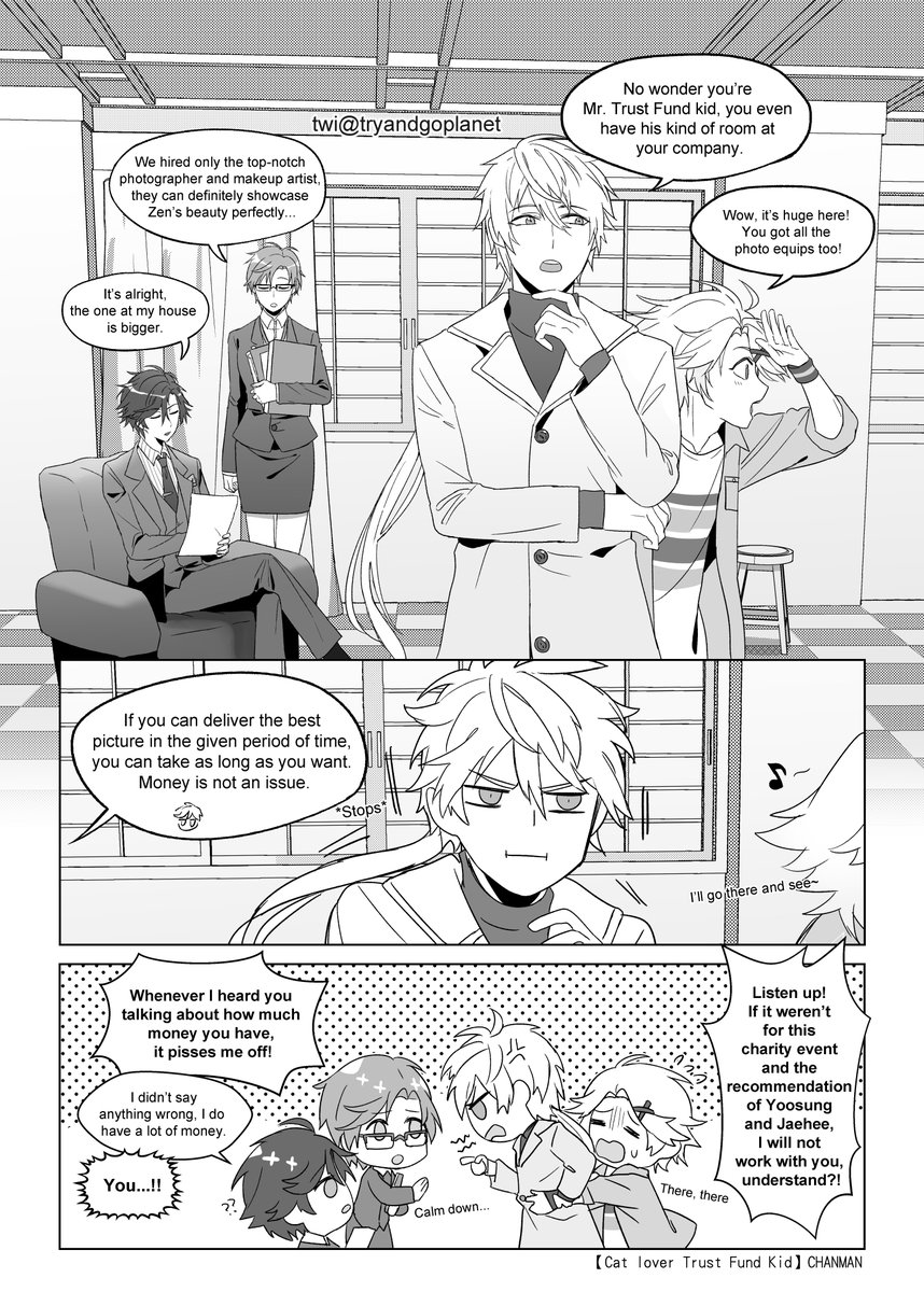 MM合本漫畫Part2 - Zen/Jumin/JH/YS
#mysticmessenger 