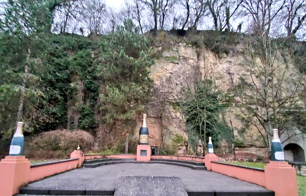 GnomeRuss's tweet photo. Picking up some rosé brut from the #wine country  of #Remich #Luxembourg. Caves St Martin looks like my kind of place! Though, I had a smaller bottle in mind... 🍷 @luxembourginfo https://t.co/lsoHE1CQes