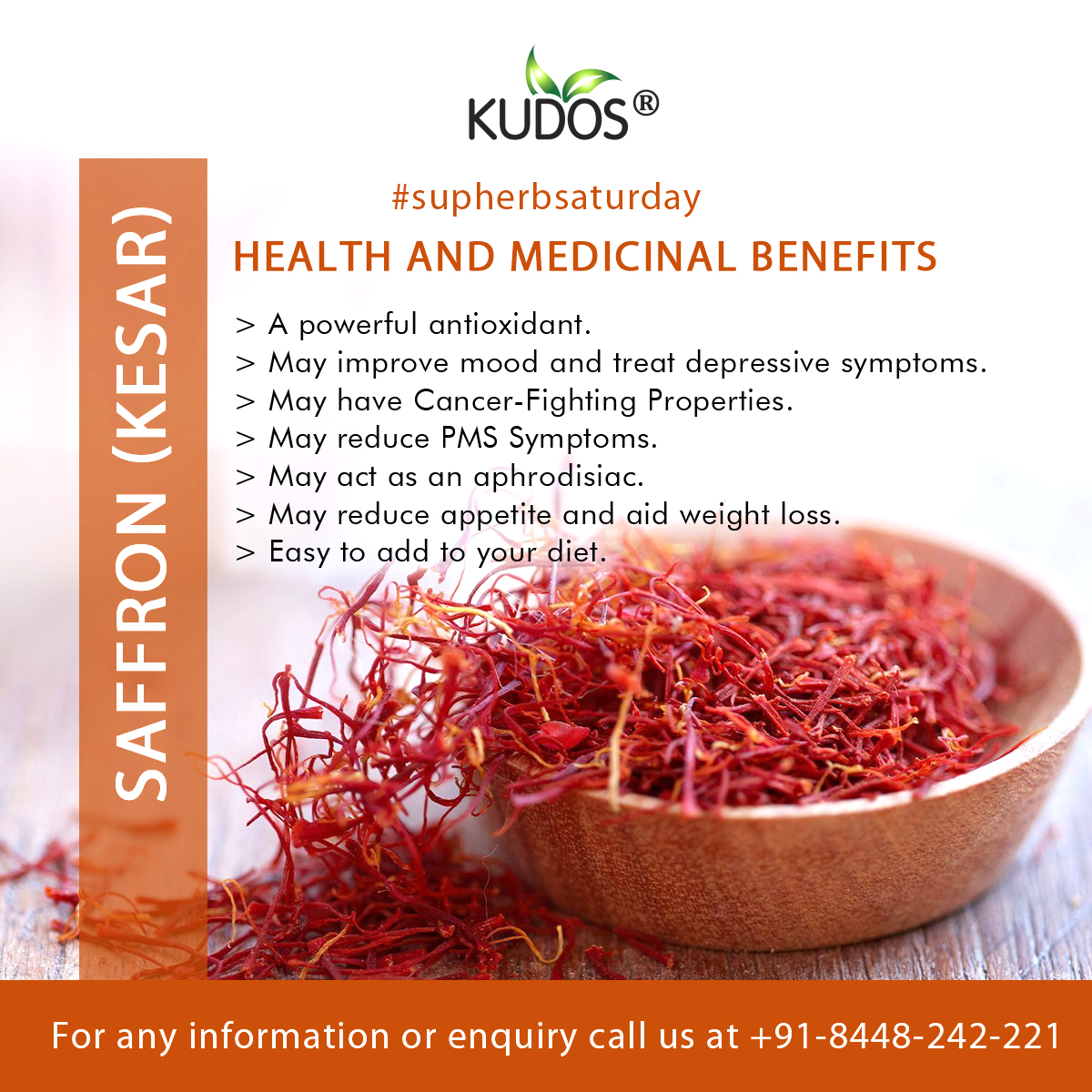 Kudos Ayurveda on Twitter "Saffron is a spice with a strong fragrance