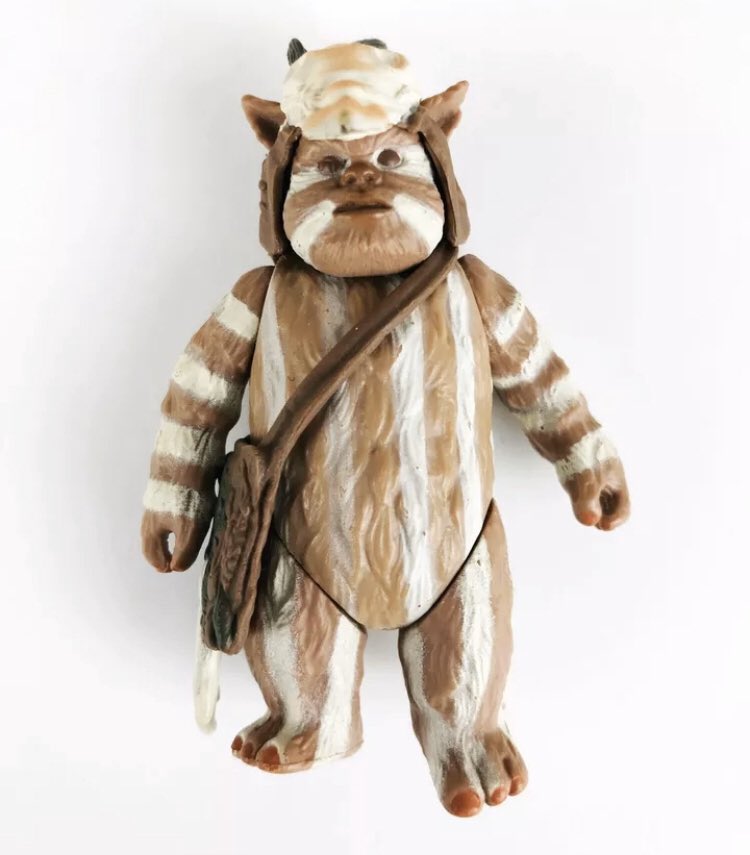 I like these Ewoks so far the best out of everything I’ve seen! Logray is one of my favorites (and Teebo) BC idk, I like it when Ewoks are stripey like that. AND BABY NIPPET. Flocked, no less! Both would be so cute!