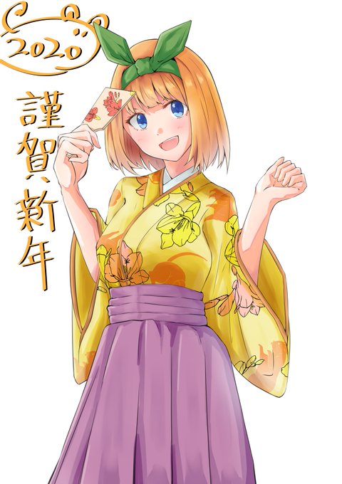 のいるんさんがTwitterに投稿した中野四葉(五等分の花嫁)のイラスト。