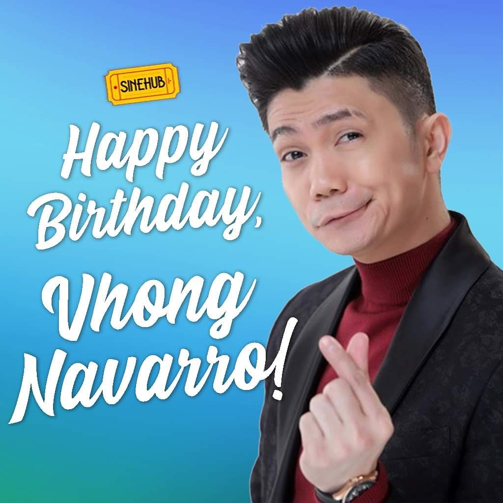 Wishing Vhong Navarro a very happy birthday!     