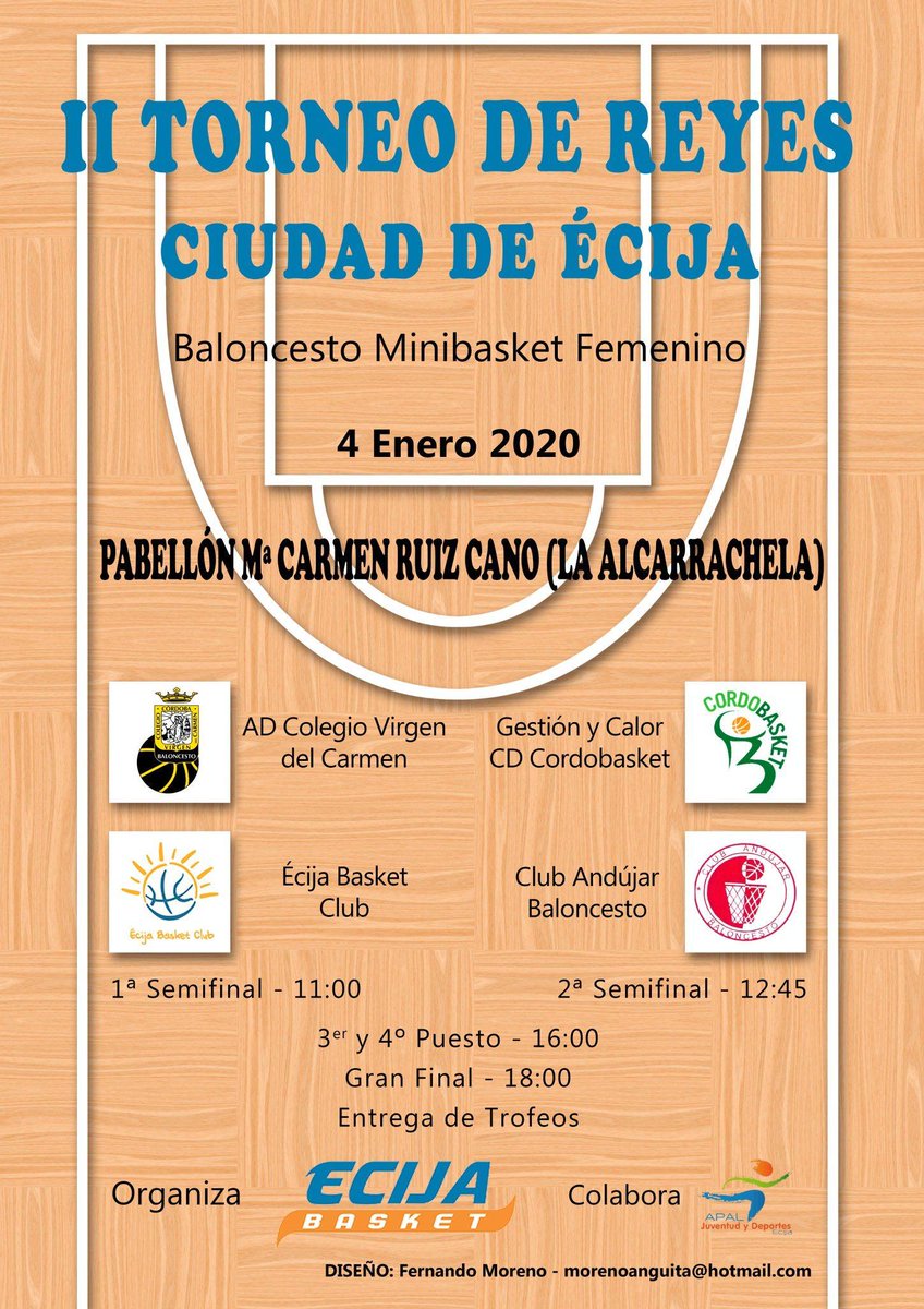 A las 11 comienza nuestro Torneo de Reyes. Las chicas del futuro estarán hoy en nuestro pabellón. Te esperamos.
