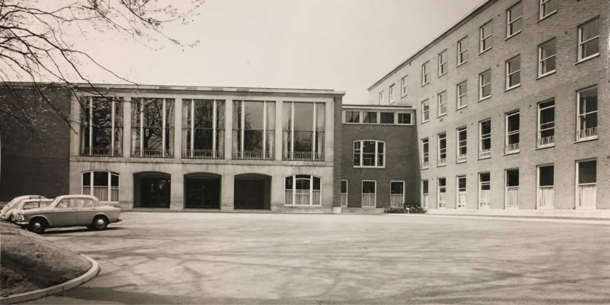 RCObsGyn's tweet photo. The RCOG moved to Sussex place in 1960, with Her Majesty Queen Elizabeth, then patron of the College, laying the foundation stone to the building in 1957. Read more about our heritage in the latest edition of #OGmagazine: https://t.co/rRtSzHcUwA https://t.co/CIPnj8uMwc