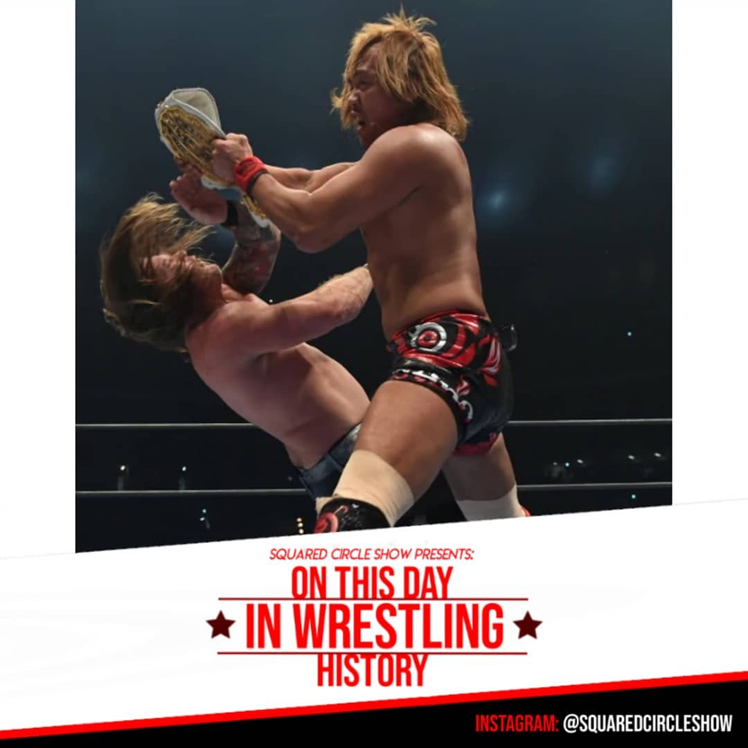 SqrdCircleShow's tweet photo. On This Day 1 year ago, January 4, 2019. NJPW Presented WrestleKingdom 13 from the Tokyo Dome in Tokyo, Japan.
_
Tetsuya Naito defeated @IAmJericho (c) in a No DQ match to win the IWGP Intercontinental Championship (22:35) https://t.co/RYnIRhnvPk