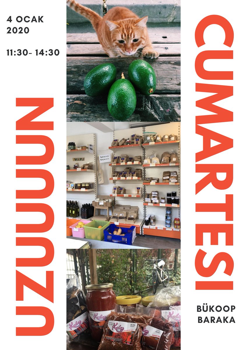 bukoop's tweet image. Baraka açılıyooor! Bugün uzun cumartesi, 14.30&apos;a kadar açığız, bekleriz ;)