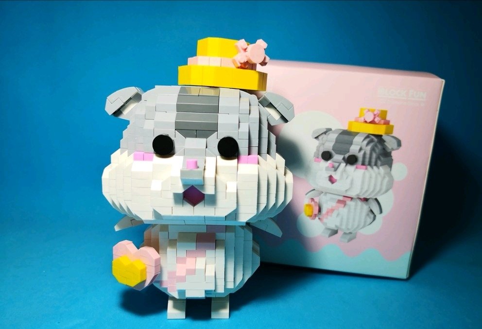 lozblocks's tweet photo. Loz micro block little hamster ❤️ #lozblock #nanoblock #lego #ナノブロック #ビルディングブロック #shop #collector https://t.co/k18tuttTyM