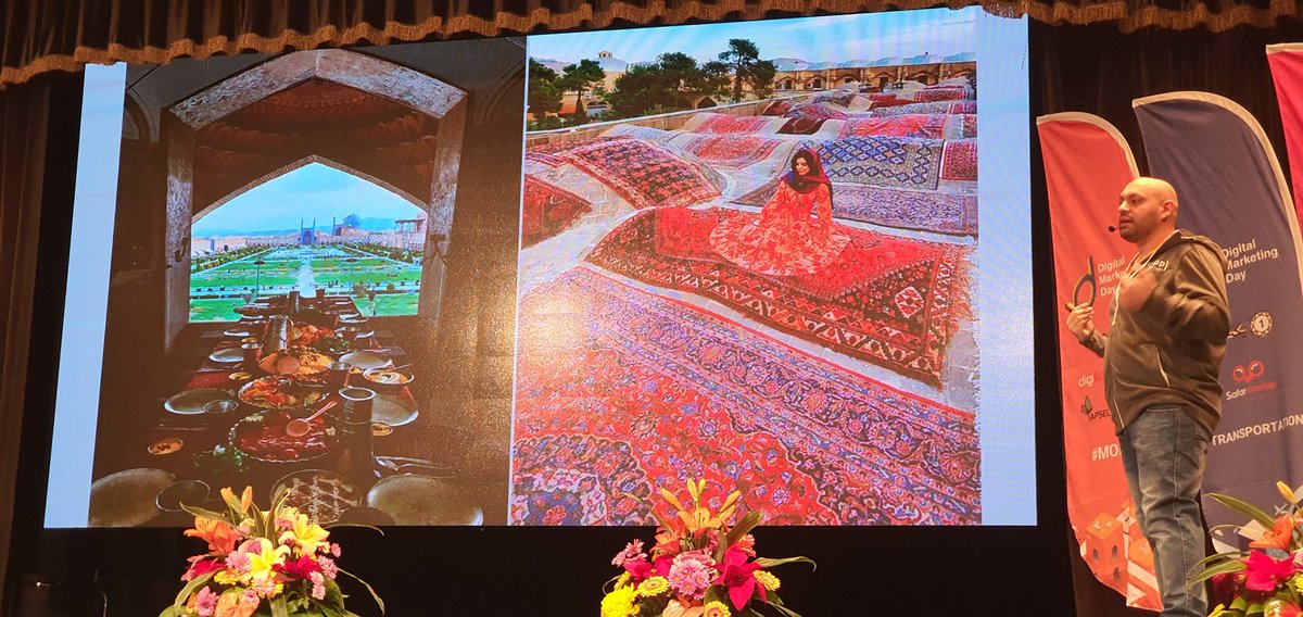 ArashSoruri's tweet photo. #dmday3
#dmday
عجب عکس های #instagrammability
در ارائه @AlirezaAghasi و @Feeliran
#feeliran #safarmarket https://t.co/32pNqqhett