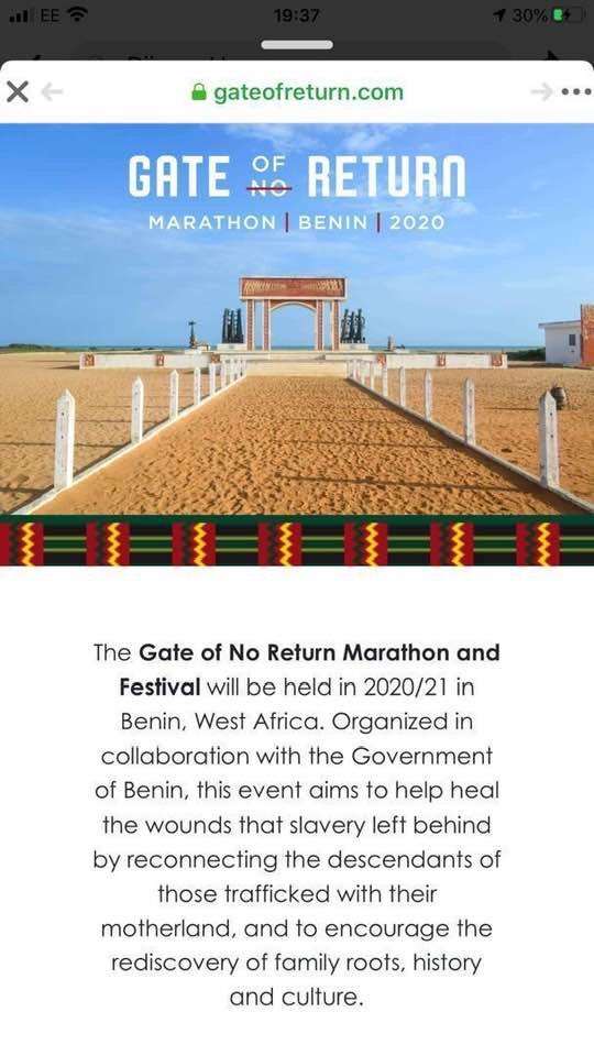 ktmantey's tweet photo. Chale be like now we get Benin joining the craze with the #gateofreturn as their gig. #yearofreturn #doorofreturn https://t.co/A452Cv9IHU