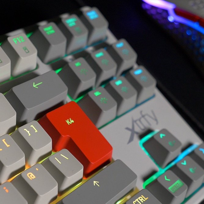  Xtrfy K4 RGB Tenkeyless, Mechanical Gaming Keyboard