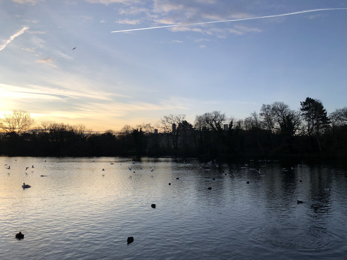 Happy New Year! Enjoying the benefits of an early morning start. Bring it on, January!