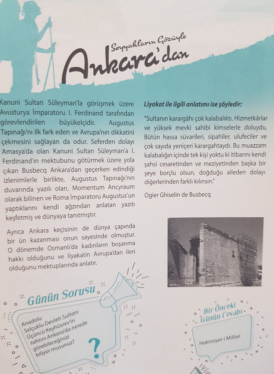 "İlaç niyetine" hergün  2 Sayfa #ANKARA

#BaşkenteBirgünYetmez

Kültürün, sanatın, ticaretin, teknolojinin, sağlığın ve huzurun başkenti sizi bekliyor. 

<a href="/ank_kentkonseyi/">Ankara Kent Konseyi</a>