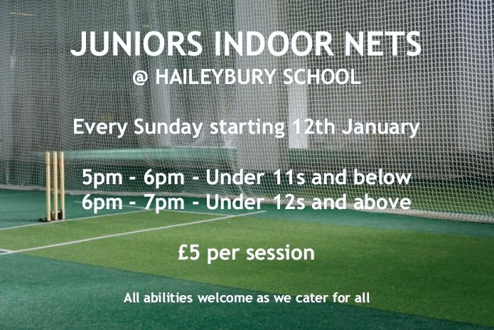 HoddyCCOfficial's tweet photo. ππ¨ CALLING ALL JUNIOR CRICKETERS π¨π
A reminder that our indoor nets are starting soon. All abilities welcome, lets train hard and get ready for the season ahead. #minigreenmachine https://t.co/EodzG6tggh